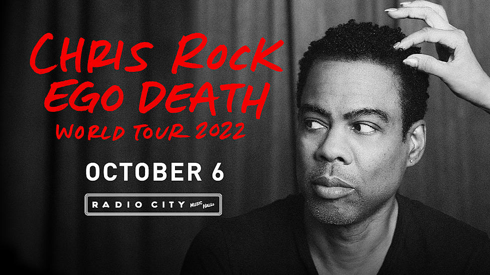 Cartel de "Ego Death", el tour mundial del 2022 de Chris Rock.