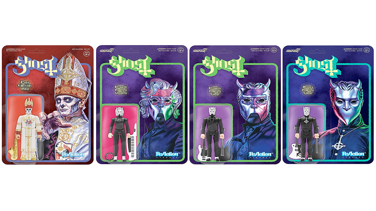 New Ghost Action Figures available for pre-order