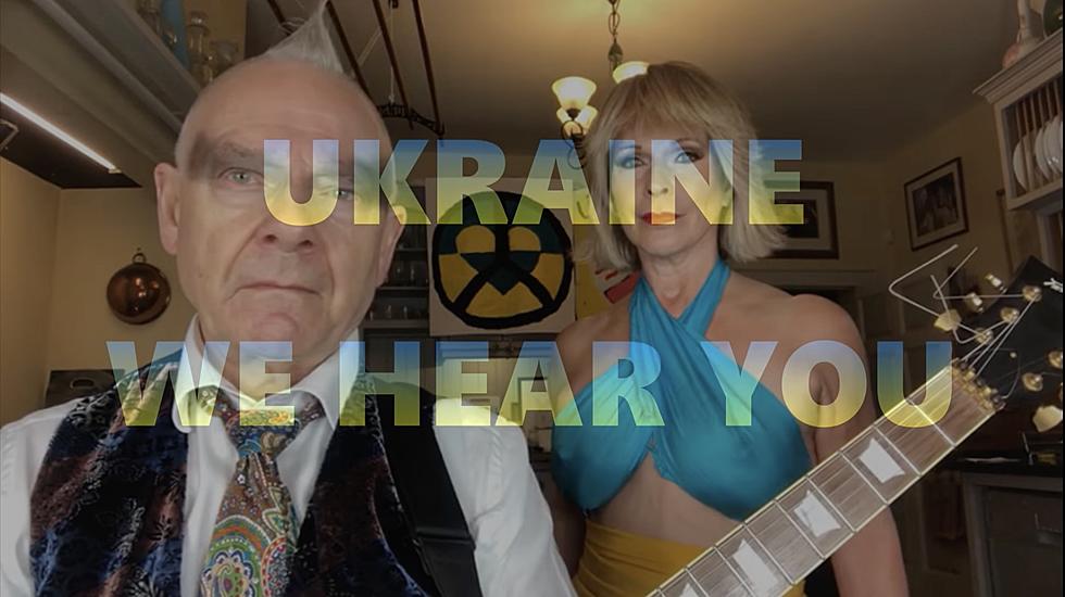 Toyah & Robert Fripp say “Ukraine We Hear You,” cover Living Colour’s “Cult of Personality”