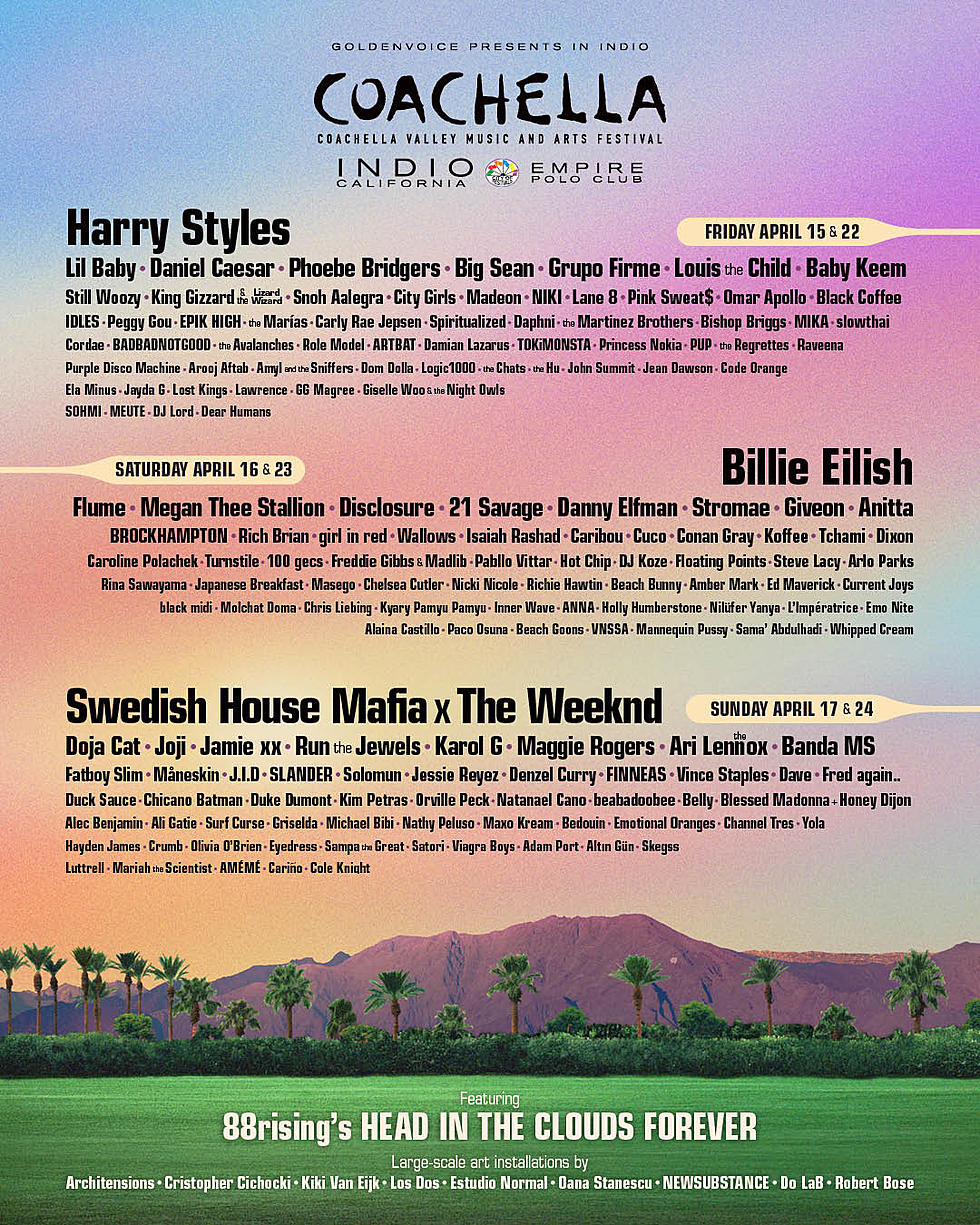 Coachella 2022 set times (Arcade Fire added!)
