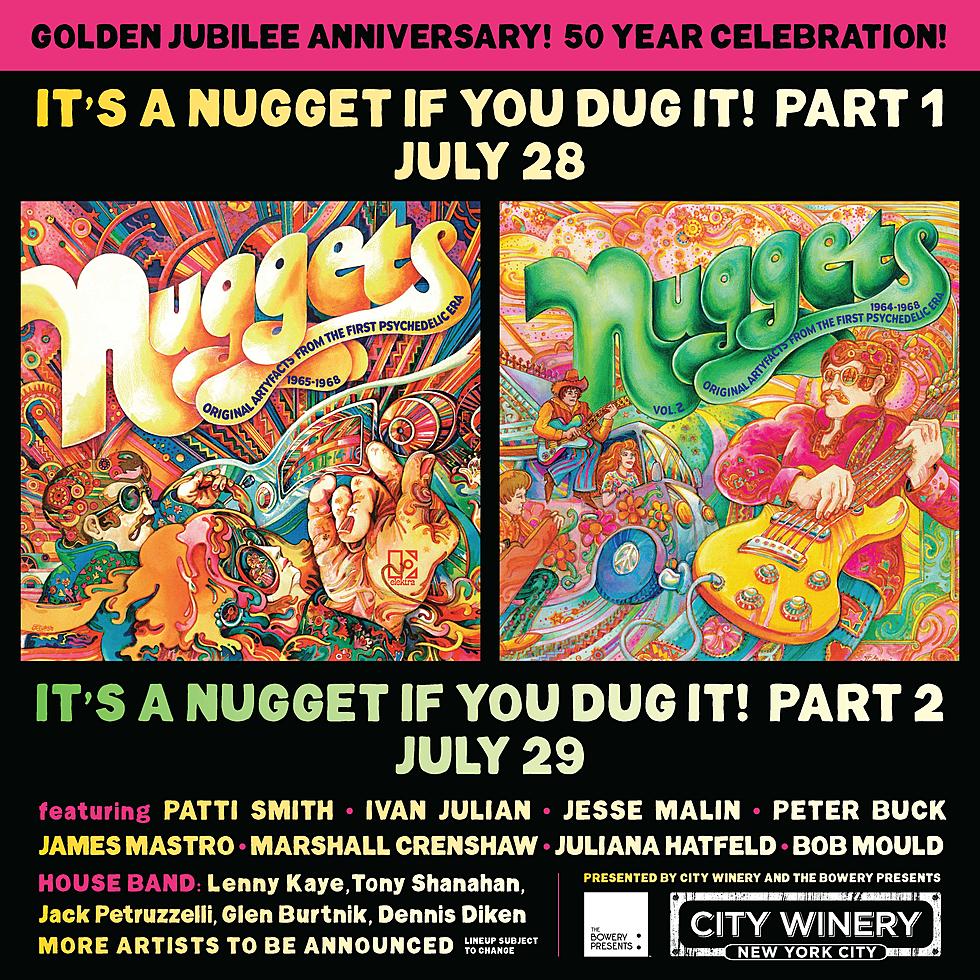 Patti Smith, Bob Mould, Peter Buck & more playing NYC 'Nuggets' 50th  Anniversary shows (BV presale)