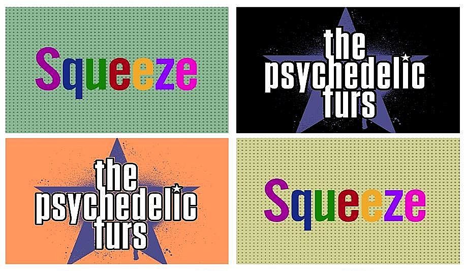 Squeeze & Psychedelic Furs announce coheadlining tour (BV Presale for