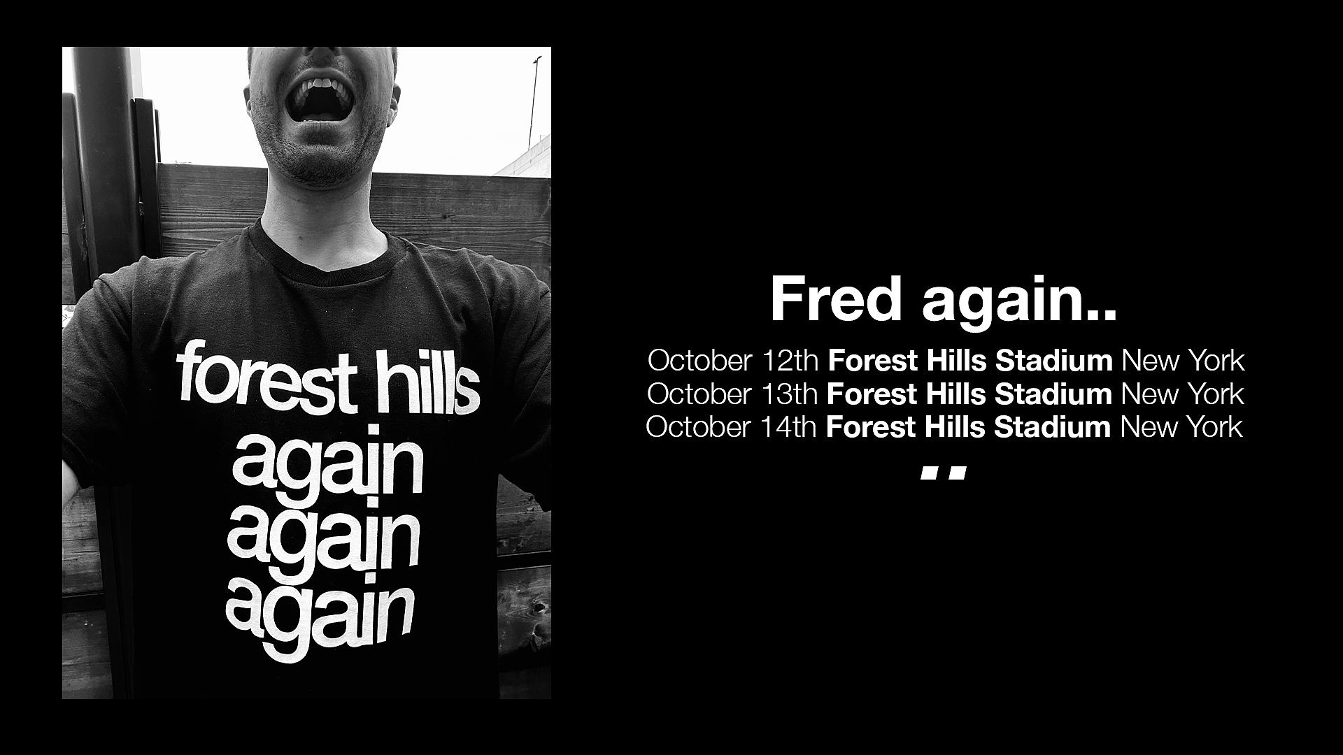 fred again north america tour