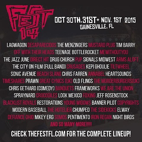 festify festival lineup