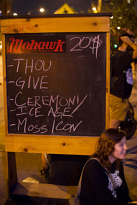 Ceremony @ Mohawk - 6/3/2012