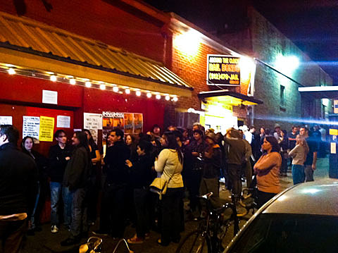 Green Day Secret Show at Red7 - Austin - 11/17/2011