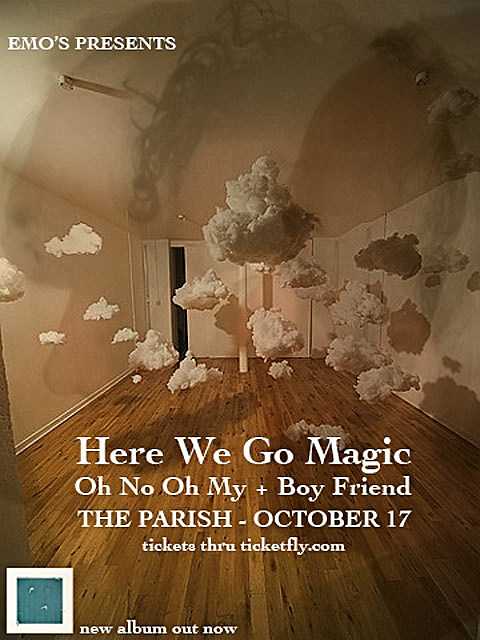 Here We Go Magic @ The Parish - 10/17/2012