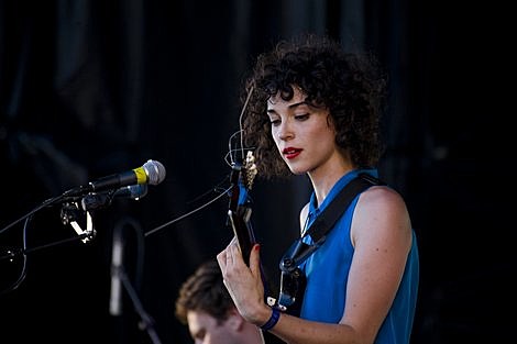 St. Vincent @ All Points West 2009 (photo: Amanda Hatfield)