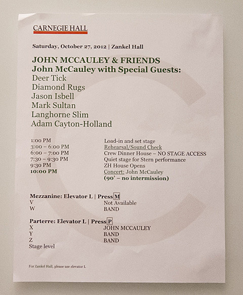 John McCauley and Friends - Live at Zankel Hall in Carnegie Hall