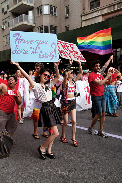 nyc gay pride parade route 2011