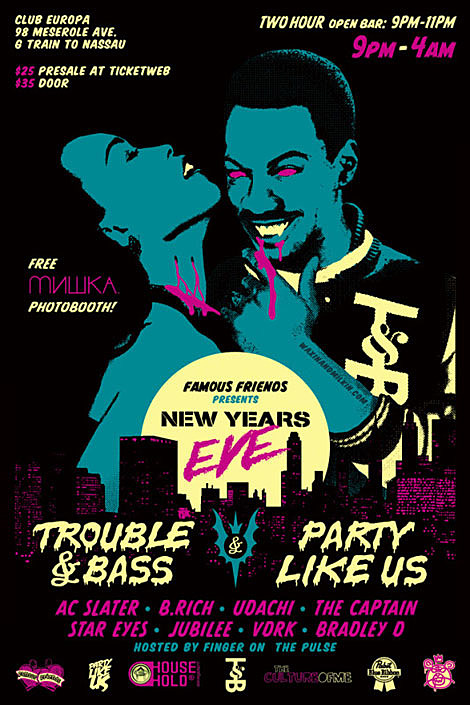 New Years Eve flyer