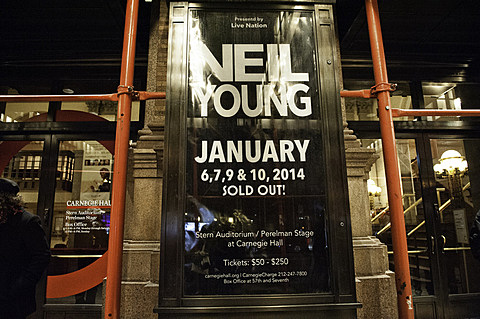 Neil Young @ Carnegie Hall