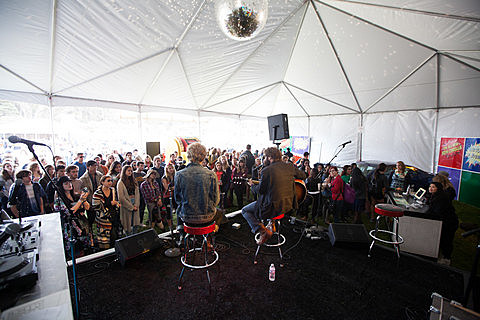 BrooklynVegan SoundWave Tent - Outside Lands 2013
