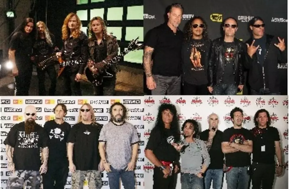 Metallica, Slayer, Megadeth, And Anthrax Announce “The Big 4″ US Show