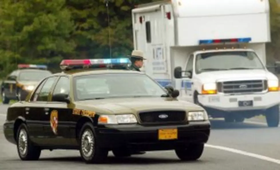 Cop Pulls Car Over Into The Slow Lane [VIDEO]