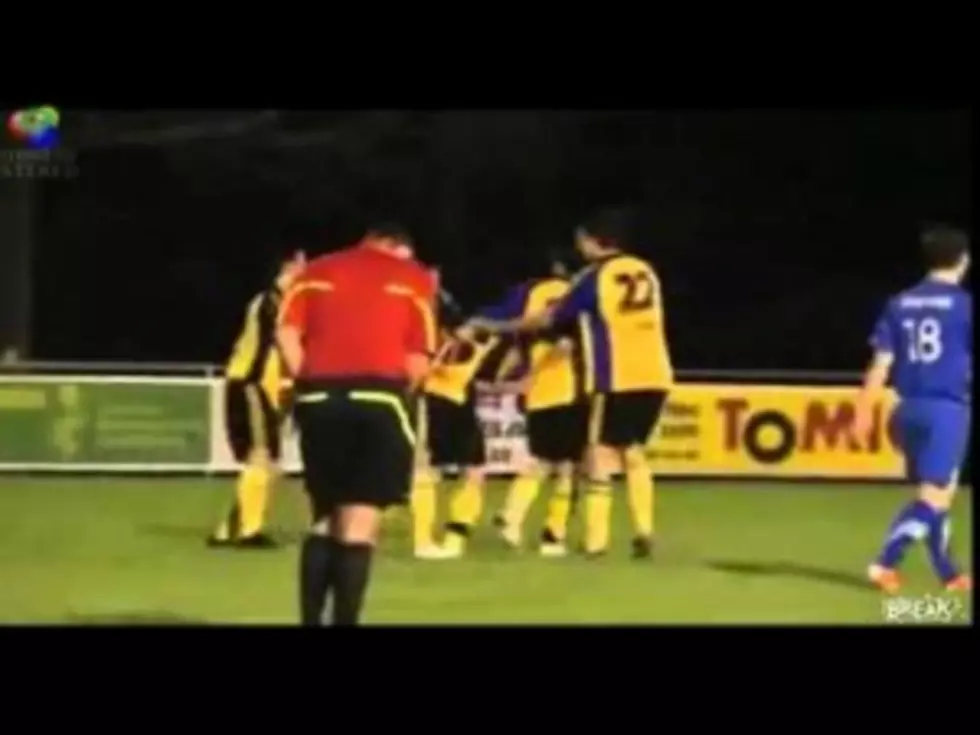 Penalty Kick Back Flip [VIDEO]