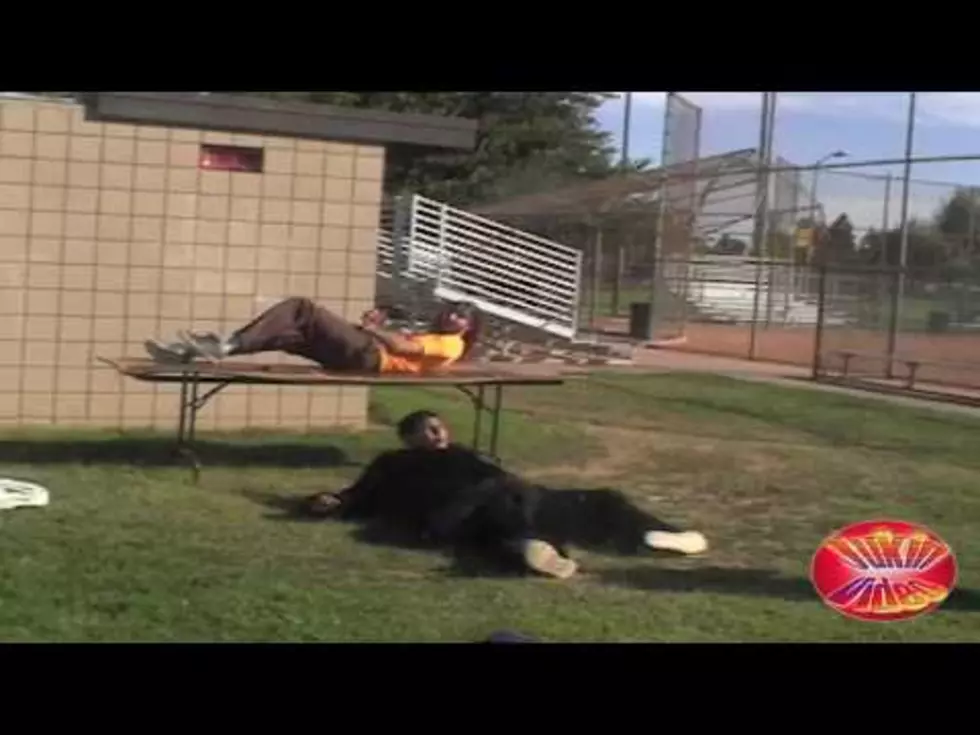 Backyard Wrestling Fail [VIDEO]