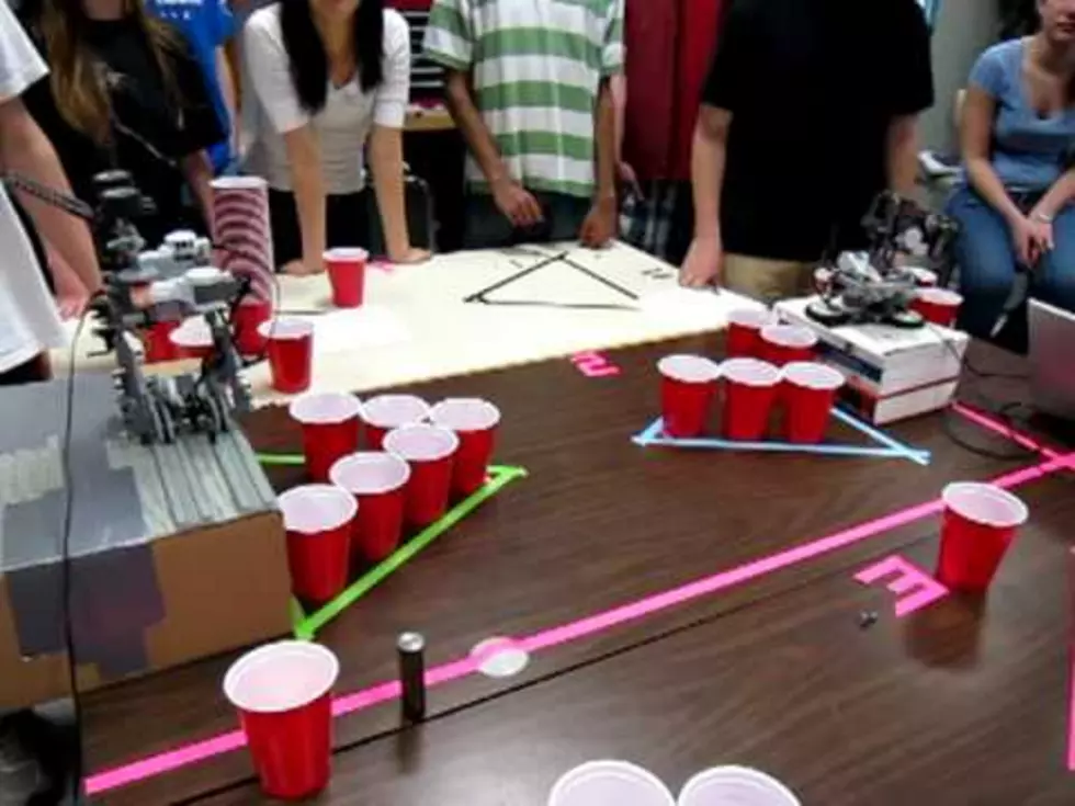 Robot Beer Pong [VIDEO]