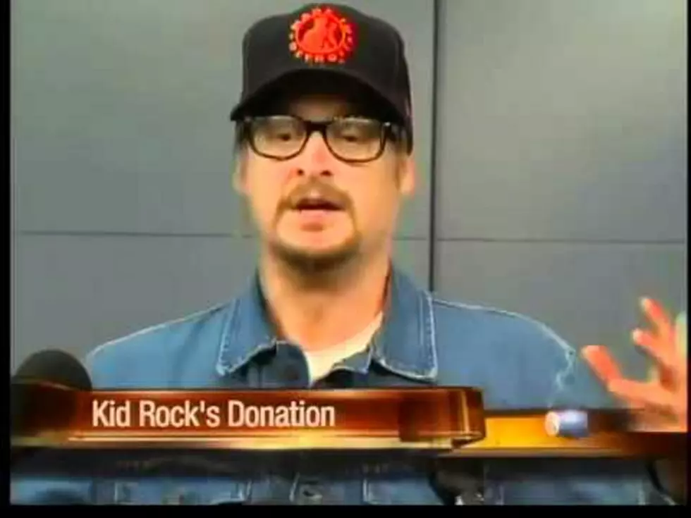 Kid Rock Donates $50k To Detroit Charities [VIDEO]