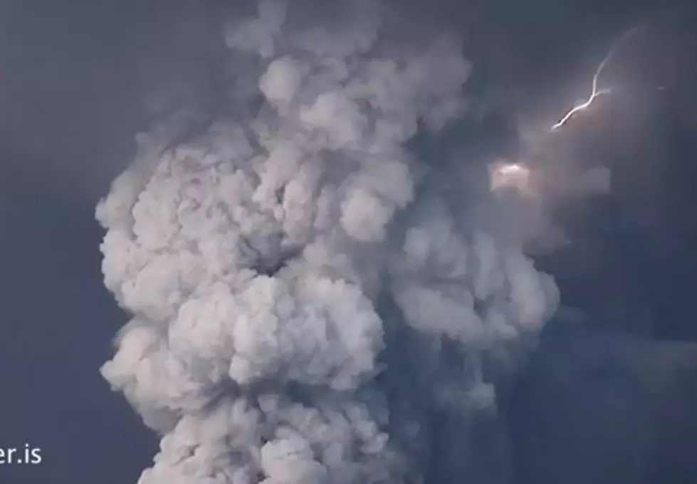 Bad Ass Footage Of Icelandic Volcano [VIDEO]