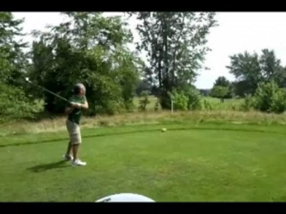Zane&#8217;s Awesome Happy Gilmore Golf Shot From Over The Weekend