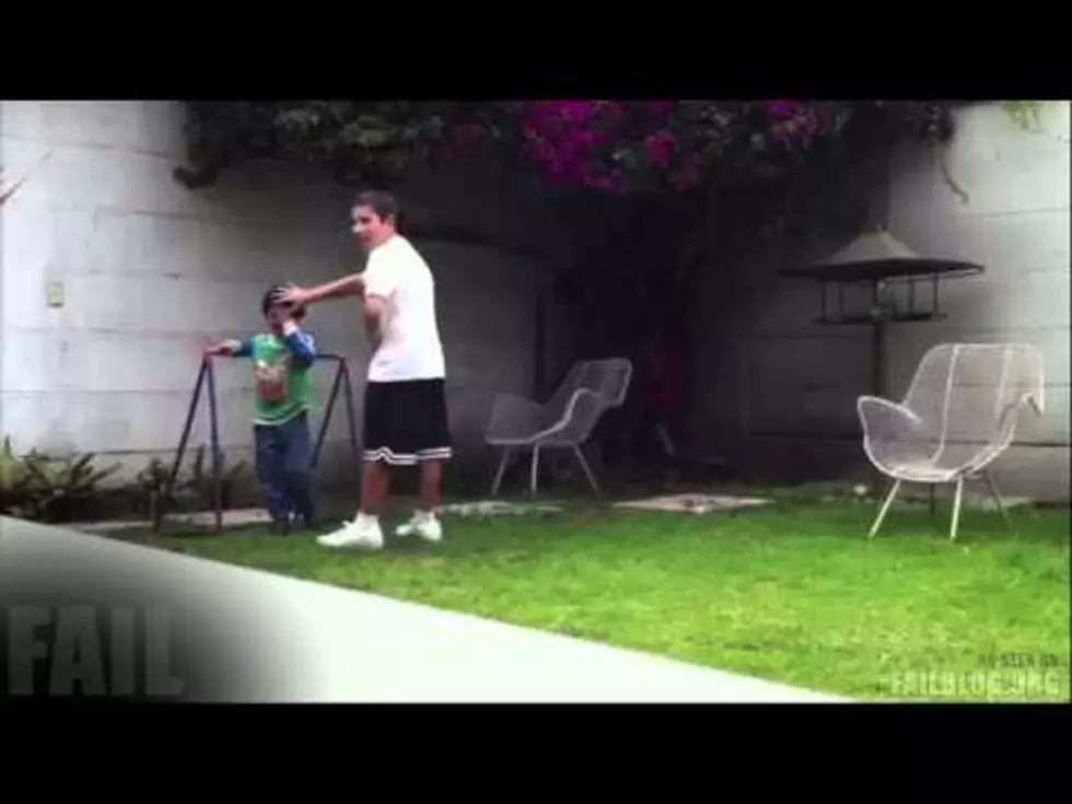 Little Kid Gets Soccer Ball Blasted In The Face