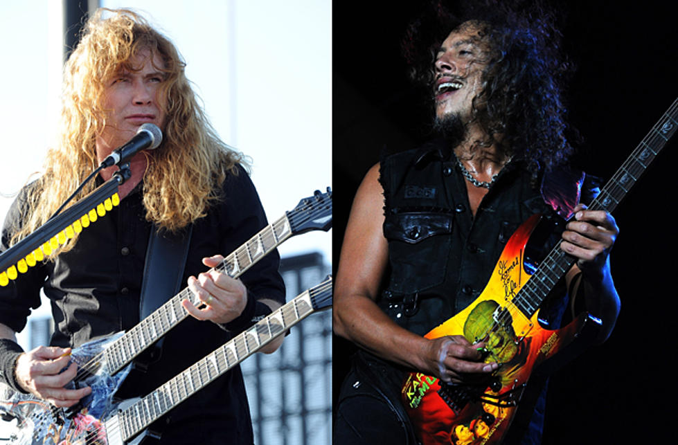 Dave Mustaine And Kirk Hammett Officially Bury The Hatchet