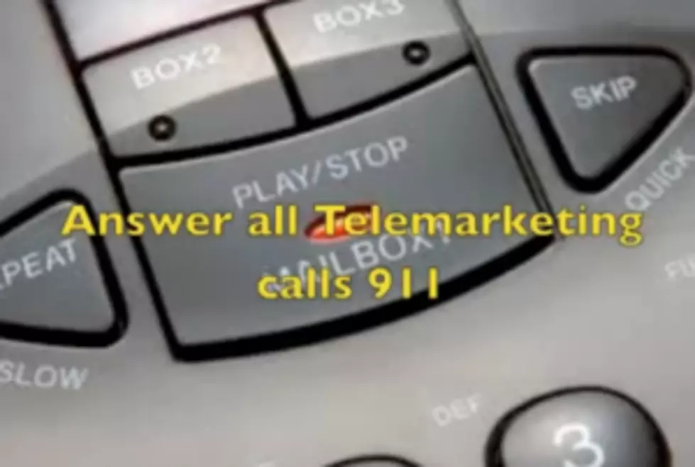 Man Answers Telemarketer As 911 Operator