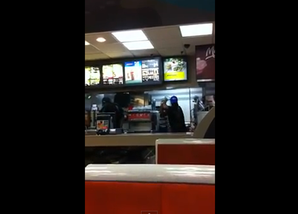 Brutal Attack On Two &#8216;McDonald&#8217;s&#8217; Customers By Cashier [NSFW]