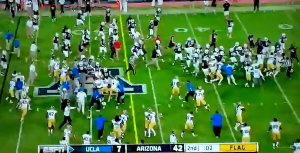Fan Dressed as Referee Stops Game and Causes a Fight Between UCLA and Arizona