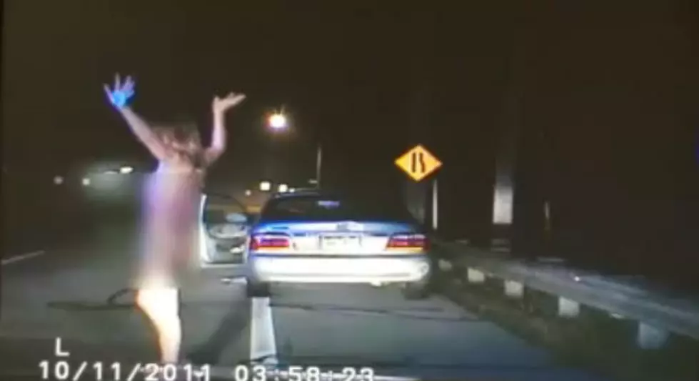 Drunk Topless Woman Arrested After Leading Police on 128 MPH Car Chase