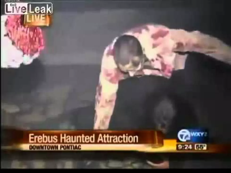Detroit News Chick Gets The Crap Scared Out Of Her