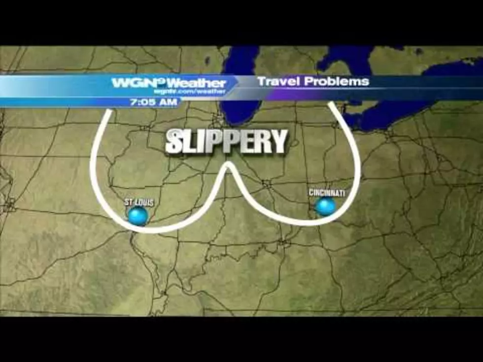 Weatherman Showcases Dirty Weather Maps