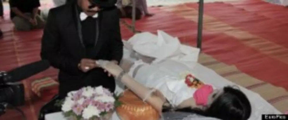 Man Marries Dead Girlfriend At Her Funeral