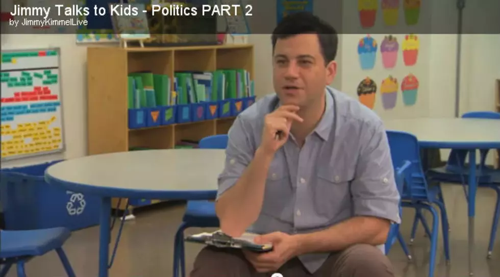 Jimmy Kimmel Talks Politics With Kids