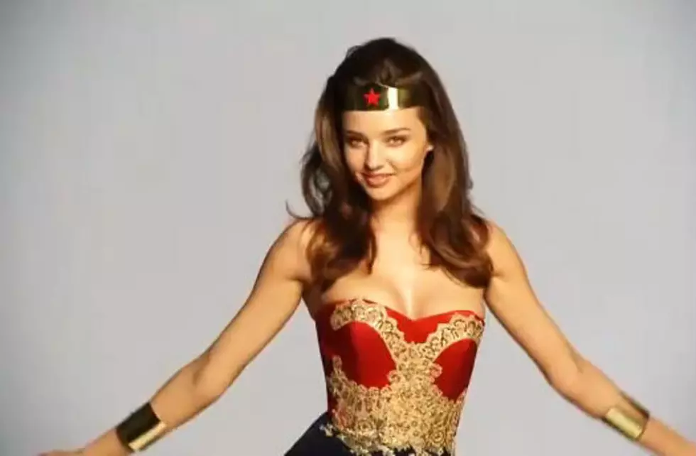 Miranda Kerr Strips Down for Sexy Wonder Woman Shoot