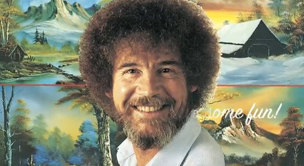 Painter Bob Ross Talks Dirty