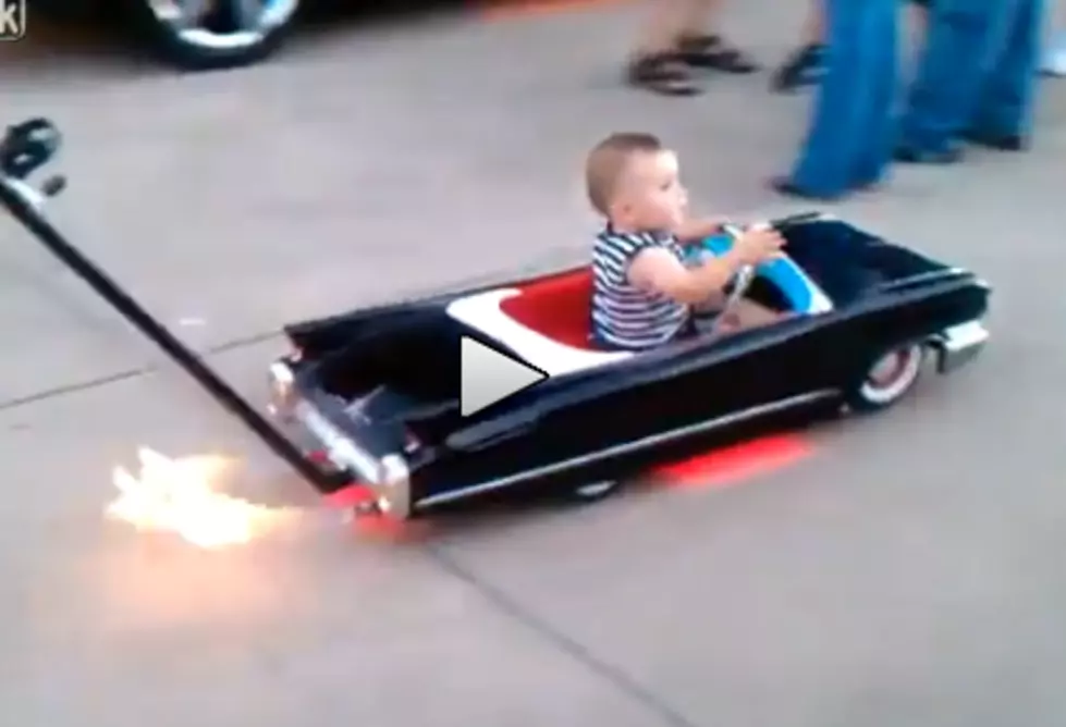 Flame Throwing Baby Stroller
