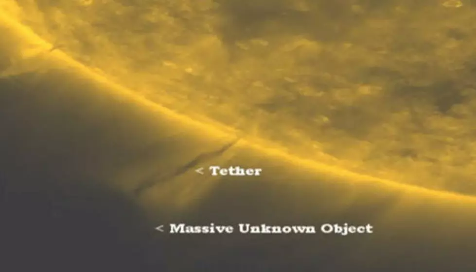Is A UFO Using The Sun For Energy?