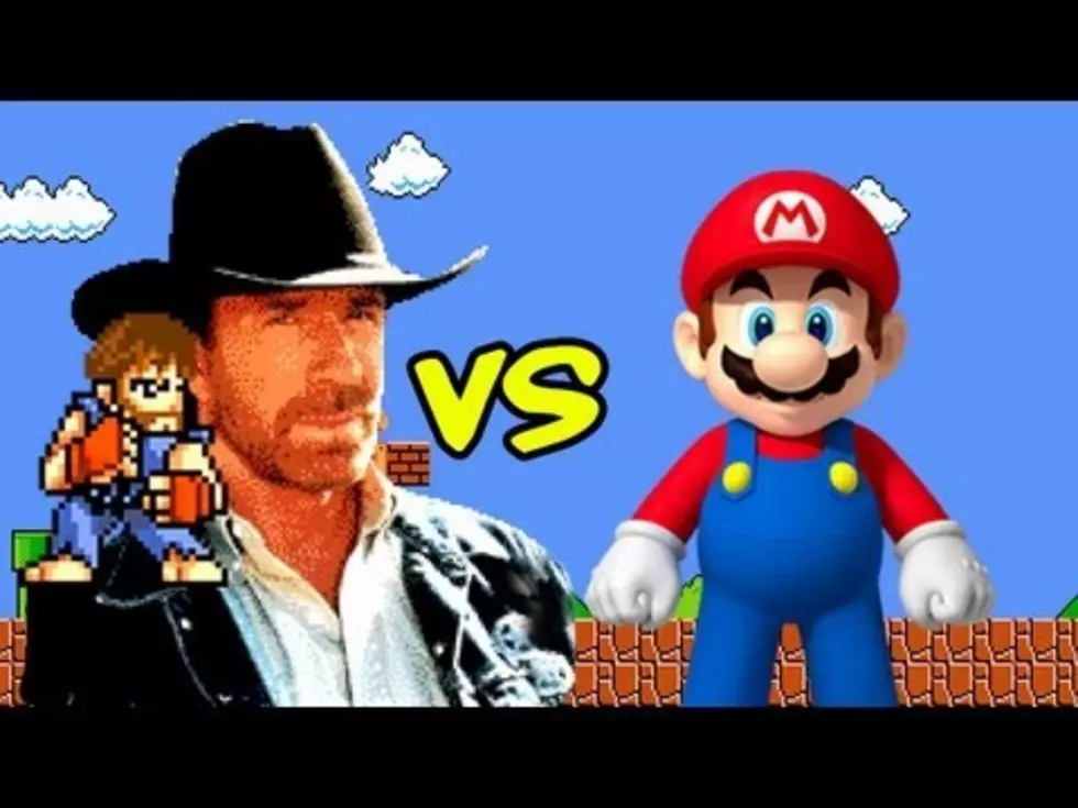 Chuck Norris Plays Super Mario Brothers