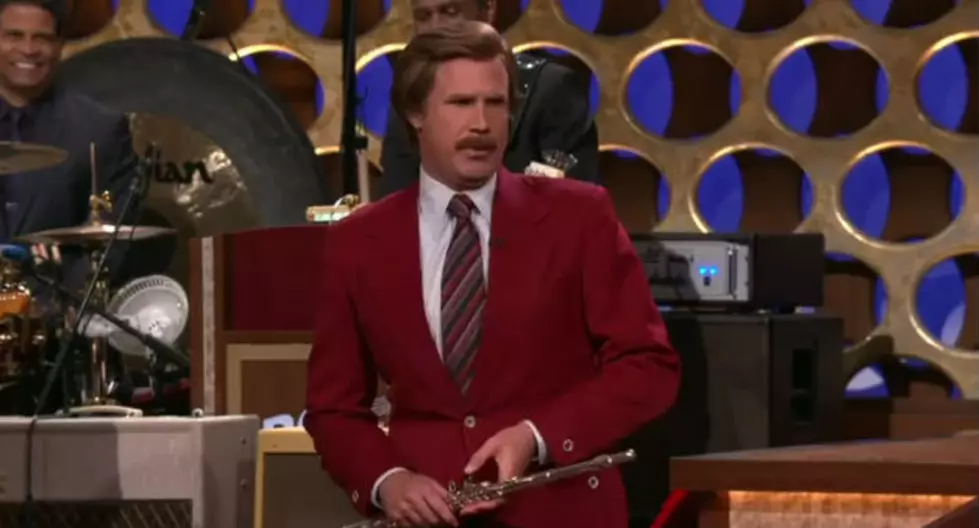 Ron Burgundy Stops By Conan To Make &#8216;Anchorman&#8217; Announcement