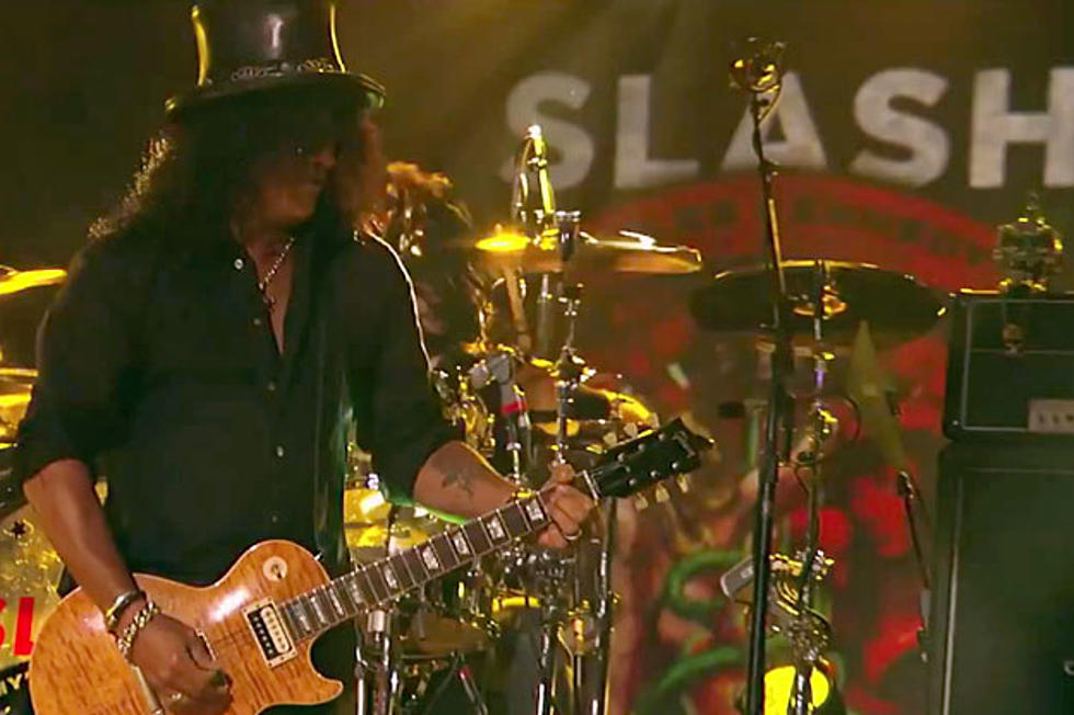 Slash + Myles Kennedy Perform Two Songs on ‘Jimmy Kimmel Live!’