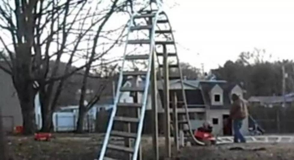 Dad Builds Backyard Roller Coaster [VIDEO &#038; POLL]