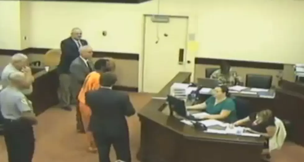 Inmate Sucker Punches Lawyer and Knocks Him off His Feet [VIDEO]