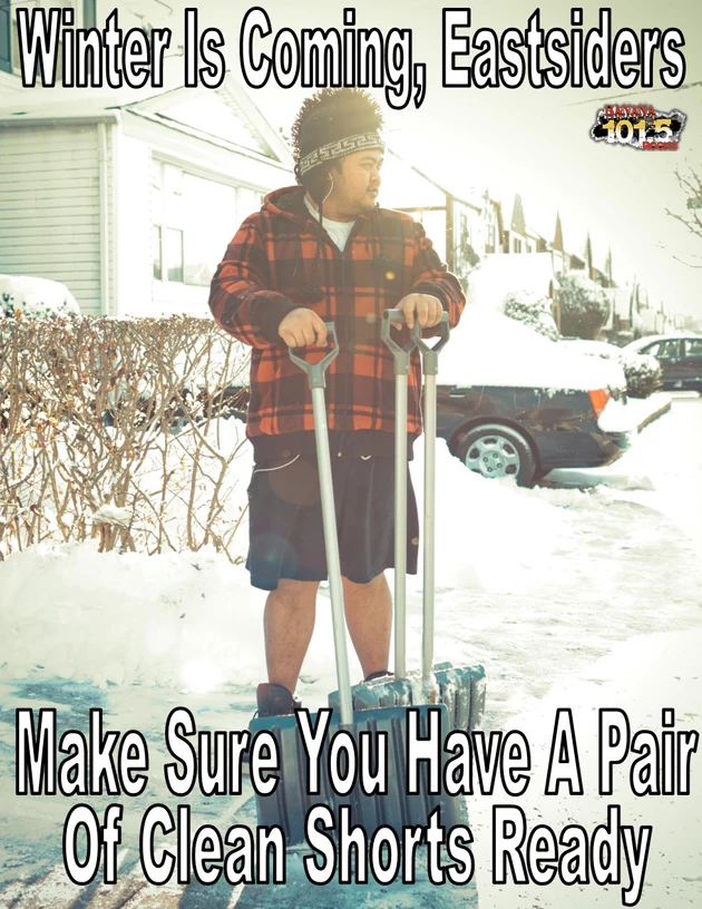Shorts in top winter meme