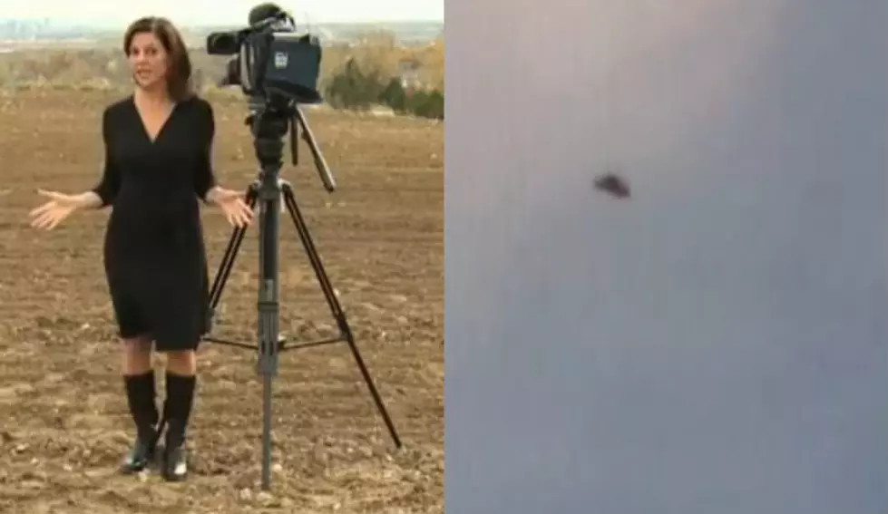 UFO Filmed by News Crew [VIDEO]