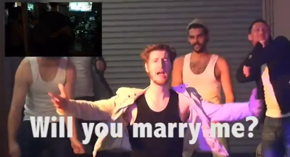 Boy Band Wedding Proposal is Awesome [VIDEO]