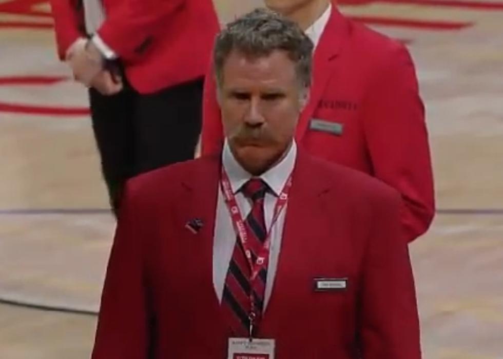 Will Ferrell Works Security at Lakers Game [VIDEO]