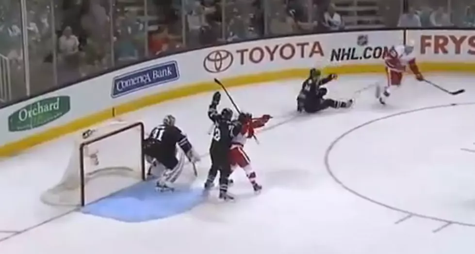 Datsyuk Boggles Logan Couture&#8217;s Mind and Dekes Him Straight Out Of His Skates [VIDEO]