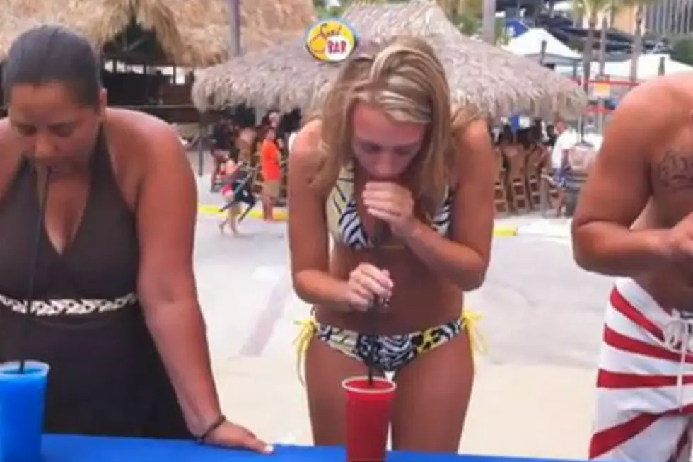 Brain Freeze Contest Ends With Table To Throat